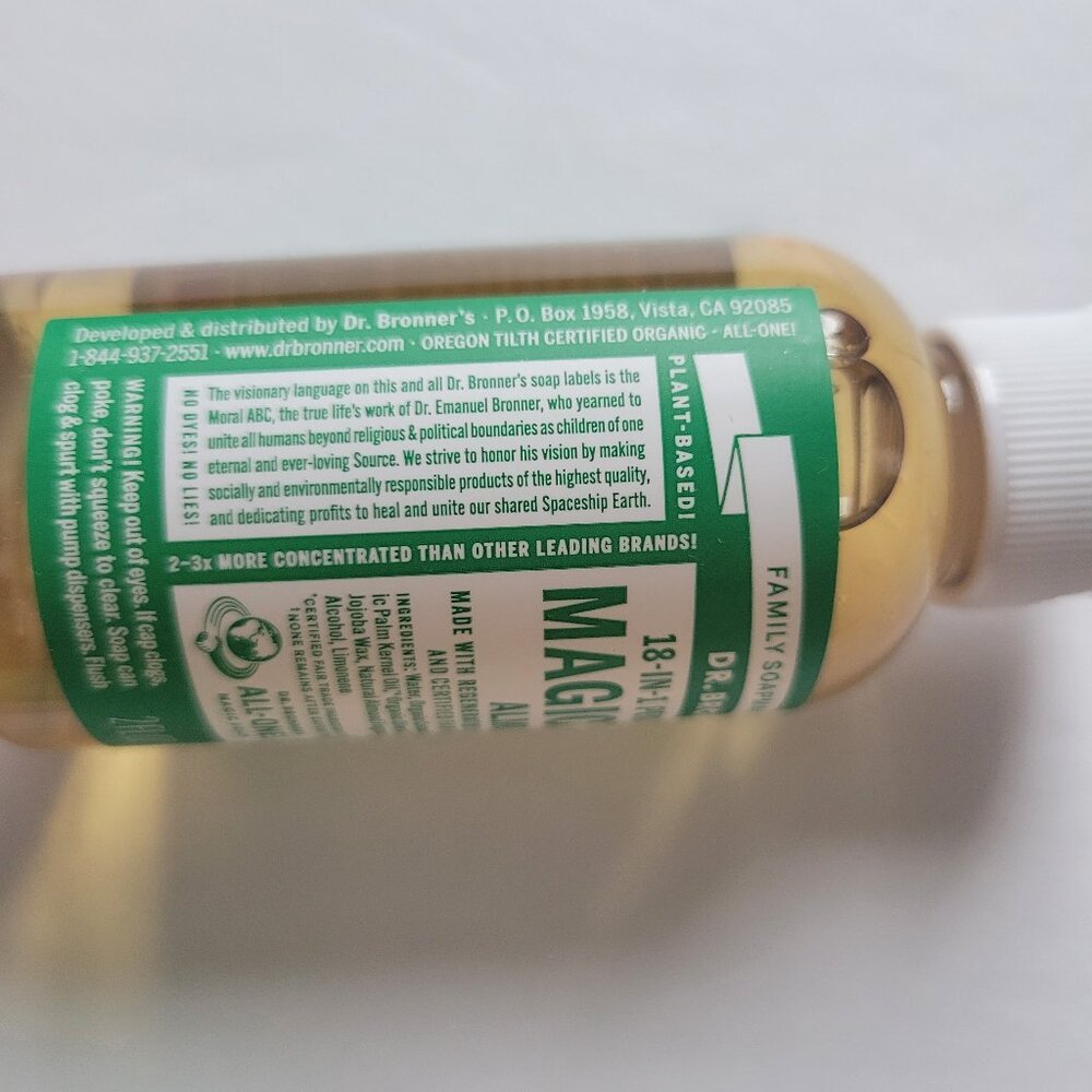 2-Pack Dr. Bronner's Almond Magic Soap Minis - Picture 4 of 6